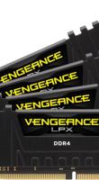 Оперативная память Corsair 32GB 2666MHz Vengeance LPX Black CL16 (4x8GB) (CMK32GX4M4A2666C16)