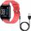 Фитнес-браслет UWatch T96 red