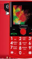 Мобильный телефон Sigma mobile Comfort 50 Solo red (UA-UCRF)