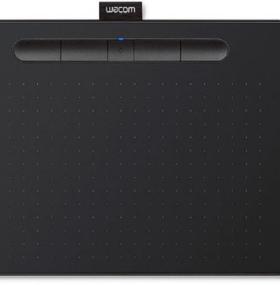 Графический планшет Wacom Intuos M Bluetooth Black (CTL-6100WLK-N)