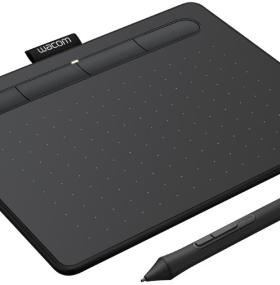 Графический планшет Wacom Intuos S Bluetooth Black (CTL-4100WLK-N)
