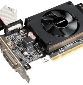 Видеокарта Gigabyte GeForce GT710 2048MB 64bit Low Profile(GV-N710D3-2GL)