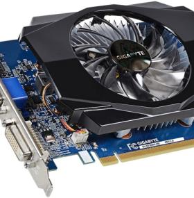 Видеокарта Gigabyte GeForce GT730 2048MB 64bit(GV-N730D3-2GI)