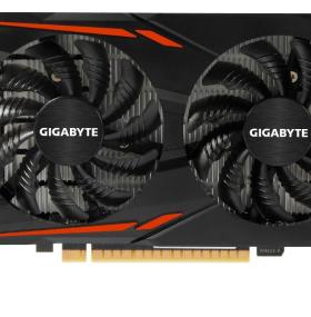 Видеокарта Gigabyte GeForce GTX 1050 Ti OC 4G GDDR5(GV-N105TOC-4GD)