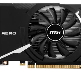Видеокарта MSI GeForce GT 1030 AERO ITX 2GD4 OC 2GB DDR4(GT 1030 AERO ITX 2GD4 OC)