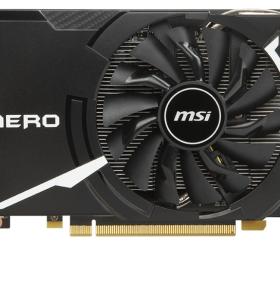 Видеокарта MSI GeForce GTX 1060 Aero ITX 6GB GDDR5(GTX 1060 AERO ITX 6G)
