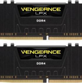 Оперативная память Corsair 8 GB (2x4GB) DDR4 2666 MHz (CMK8GX4M2A2666C16)