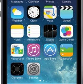 Смартфон Apple iPhone 5S 64GB Space Gray Refurbished A