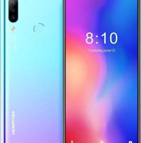Смартфон Homtom P30 Pro blue