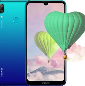 Смартфон HUAWEI Y7 2019 3/32GB Aurora Blue