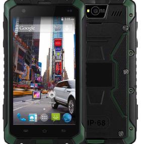 Смартфон Land Rover Discovery (Guophone) V9 2/16Gb Green