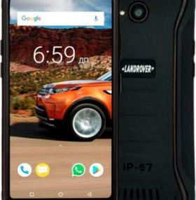 Смартфон Land Rover X3 black