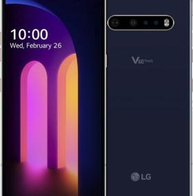 Смартфон LG V60 ThinQ 8/128GB 1SIM Classy White (V600AM)