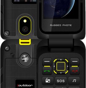 Мобильный телефон iOutdoor F2 black раскладушка (IP68)