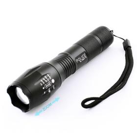 Фонарь Police 1831-T6, ЗУ 220V/12V, 1х18650/3хААА, zoom, Box