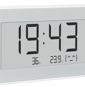 Гигрометр Xiaomi Mijia Digital Hygrometer Clock LYWSD02MMC