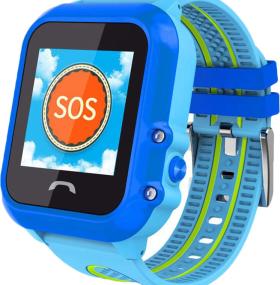 Смарт-часы UWatch DF27 Kid waterproof smart watch Blue