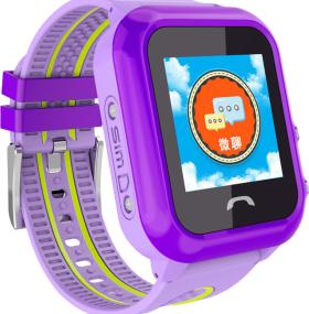 Смарт-часы UWatch DF27 Kid waterproof smart watch Violet