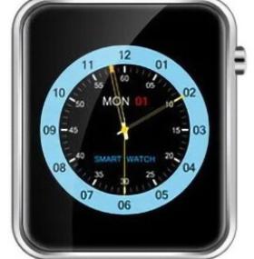 Смарт-часы UWatch Smartwatch MiWear M3 Black/blue