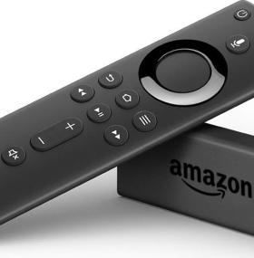 Смарт ТВ Amazon Fire TV Stick with Alexa Remote 1/8GB (2gen, 2016) Black Англ.яз