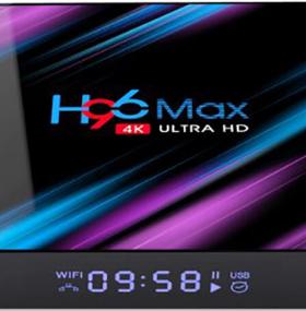 Смарт ТВ Enybox H96 MAX 4/64ГБ