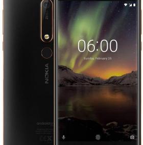 Смартфон Nokia 6.1 TA-1054 4/64Gb black (Без NFC, китайская версия)