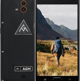 Смартфон AGM X1 Black (White Box) Неоригинальная коробка, квадратная эмблема