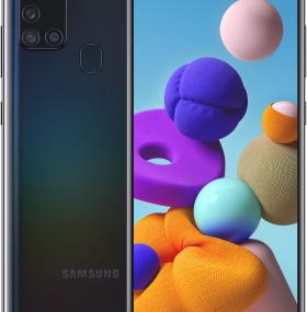 Смартфон SAMSUNG Galaxy A21s 3/32GB Dual Sim Black (SM-A217FZKNSEK)