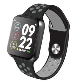 Смарт-часы UWatch F8 black-grey