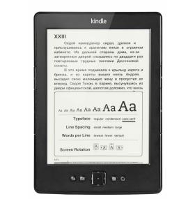 Электронная книга Amazon Kindle 6 (5 gen, 2012) Black (Англ.язык)