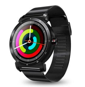 Смарт-часы Lemfo K88h Plus Black (металлический ремешок)