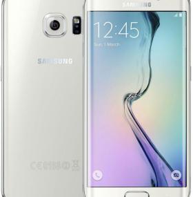Смартфон Samsung G925F Galaxy S6 Edge 32GB (White Pearl) Seller Refurbished