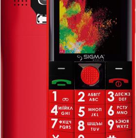 Мобильный телефон Sigma mobile Comfort 50 Solo red (UA-UCRF)