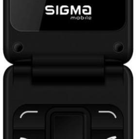 Мобильный телефон Sigma mobile X-style 241 Snap black (UA-UCRF)