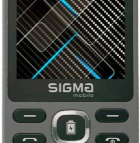 Мобильный телефон Sigma mobile X-style 31 Power grey (UA-UCRF)