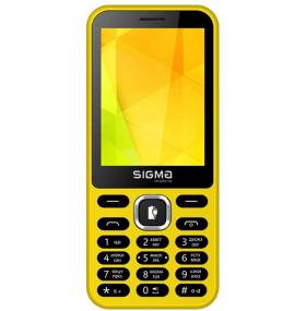 Мобильный телефон Sigma mobile X-style 31 Power Yellow (UA-UCRF)