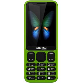 Мобильный телефон Sigma mobile X-style 351 LIDER Green (UA-UCRF)