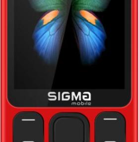Мобильный телефон Sigma mobile X-style 351 LIDER Red (UA-UCRF)