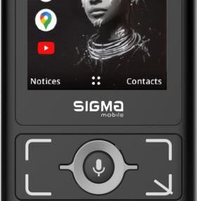 Мобильный телефон Sigma mobile X-style S3500 sKai Black (UA-UCRF)