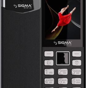Мобильный телефон Sigma X-Style 24 ONYX Gray