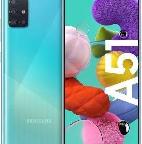 Смартфон Samsung Galaxy A51 DS 6/128Gb Prism Crush Blue SM-A515F (UA-UCRF)